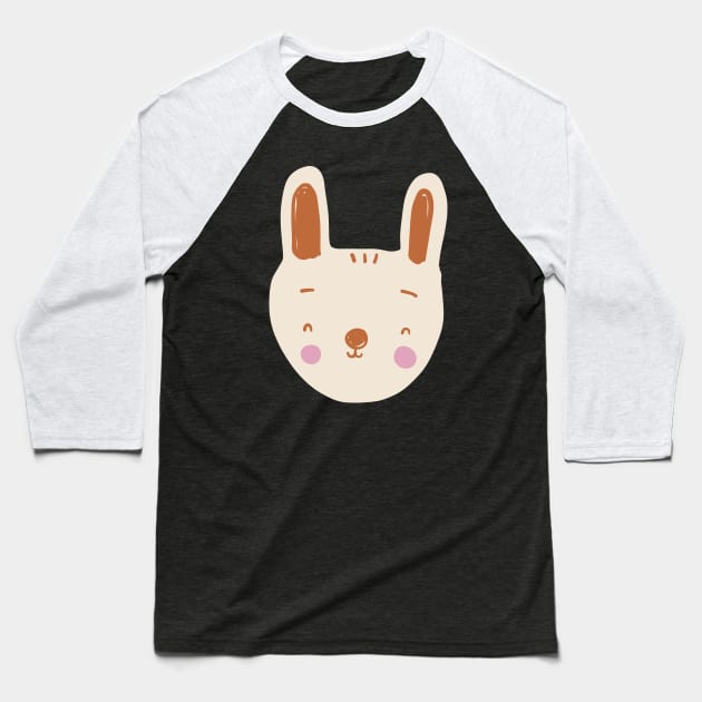 Baby rabbit Baseball T-Shirt by Rebelform